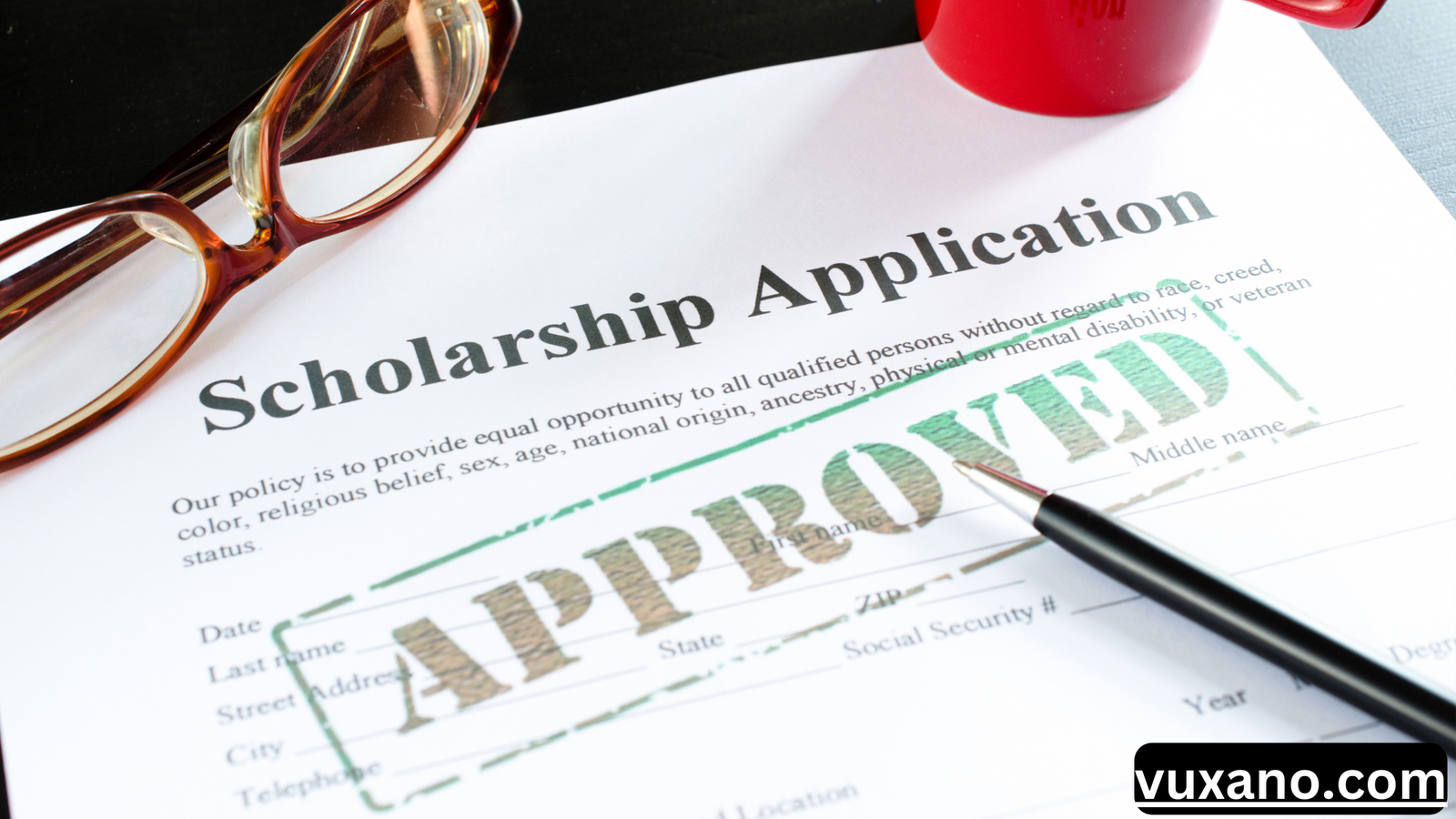 Application Letter For Scholarship