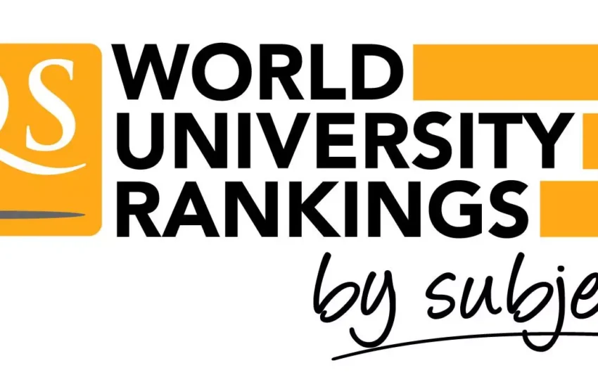 QS World University Rankings by Subject